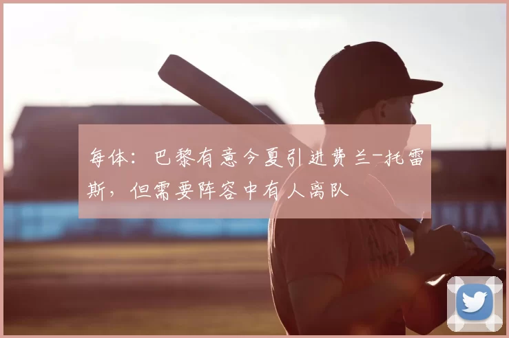 每体：巴黎有意今夏引进费兰-托雷斯，但需要阵容中有人离队