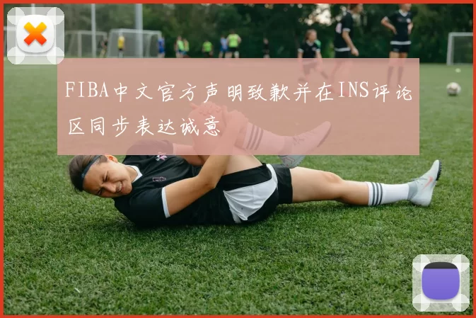 FIBA中文官方声明致歉并在INS评论区同步表达诚意