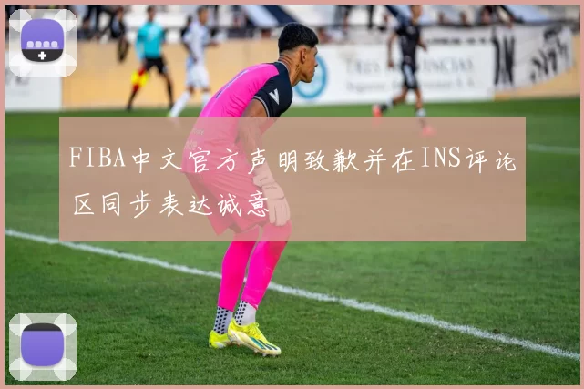 FIBA中文官方声明致歉并在INS评论区同步表达诚意