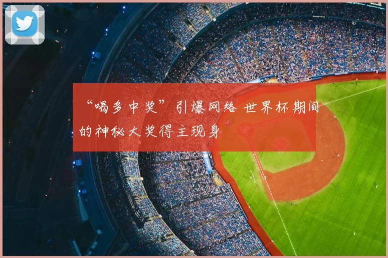 “喝多中奖”引爆网络 世界杯期间的神秘大奖得主现身